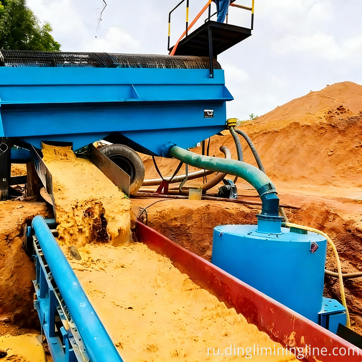 Gold Mining Trommel Plant